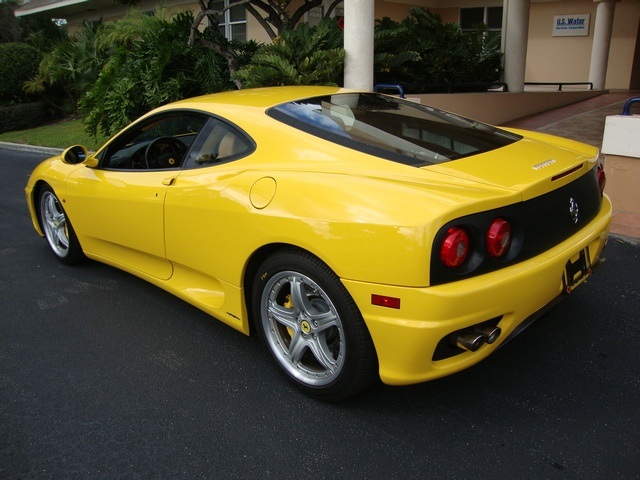 Welcome the Very Rare Yellow and Tan Ferrari 360 Modena